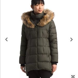 Northface Dealio Down Parkina Like New size M
